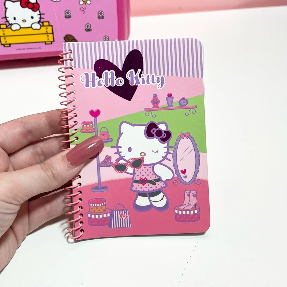 Y2K 2000s mcbling Sanrio hello Kitty school supplies set